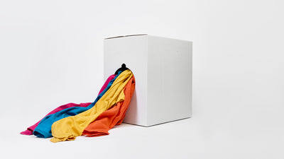 coloured cotton t-shirt box